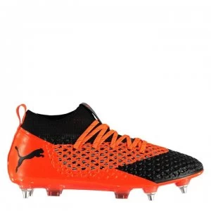 Image of Puma Future 2.2 SG Football Boots - Orange/Black