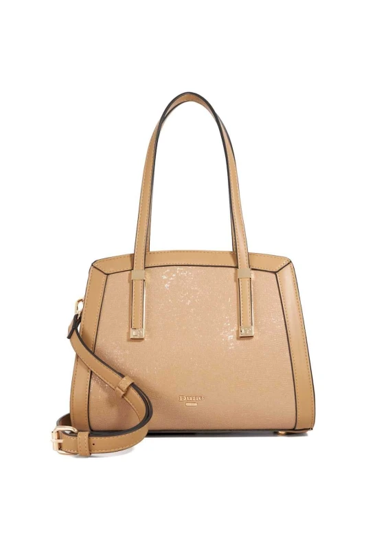 Image of Dune London Womens 'Dorris' Tote Bag in Taupe Female