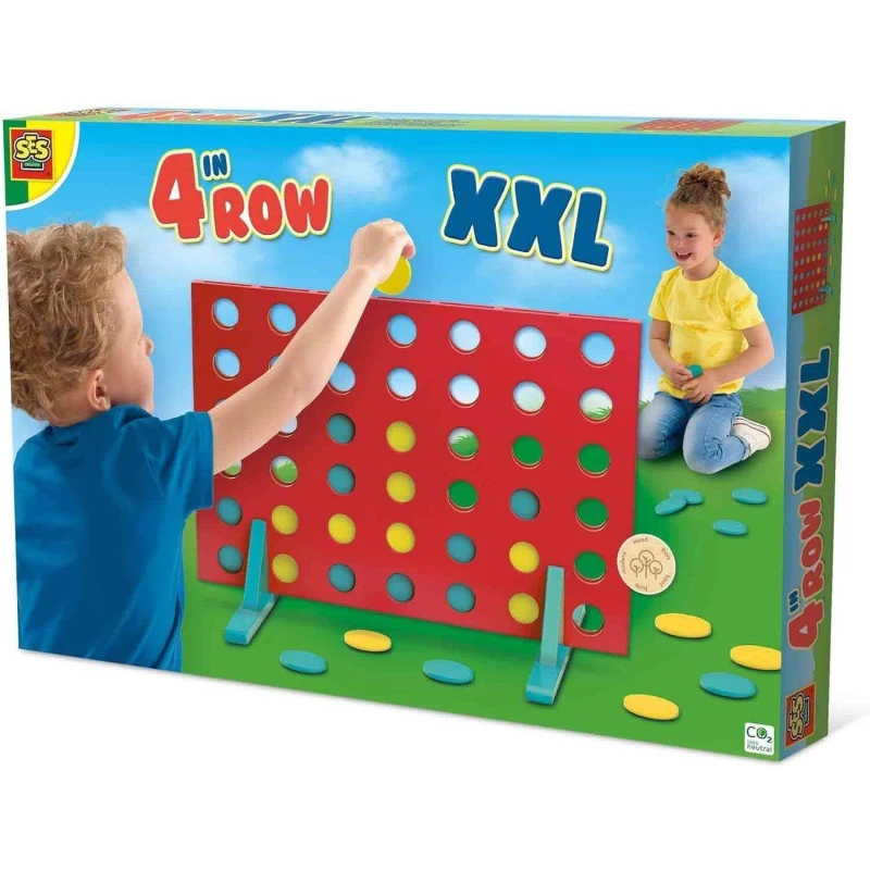 Image of SES Creative 02314 Four in a Row XXL Made of Wood