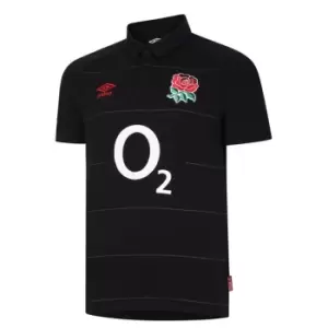 Image of Umbro England Away Classic Licensed Shirt 2022/2023 Mens - Black