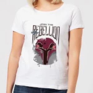 Image of Star Wars Rebels Rebellion Womens T-Shirt - White - S