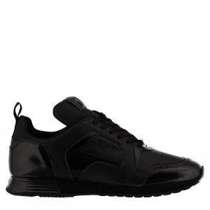 Image of Cruyff Lusso Trainers - Black Leather