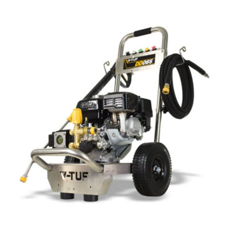 Image of V-Tuf Dd065 160Bar 13.2L/m Petrol Pressure Washer 6.5Hp Honda- Super Series Pump