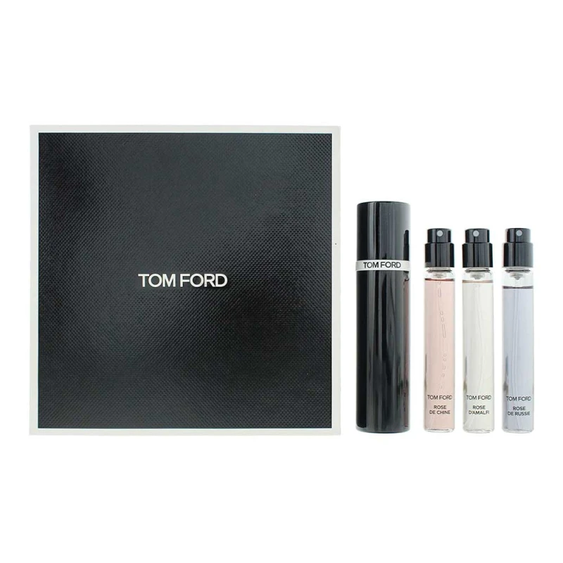 Image of Tom Ford Blend Roses Gift Set - Rose D'Amalfi Eau de Parfum 10ml - Rose De Chine Eau de Parfum 10ml - Rose De Russie Eau de Parfum 10ml
