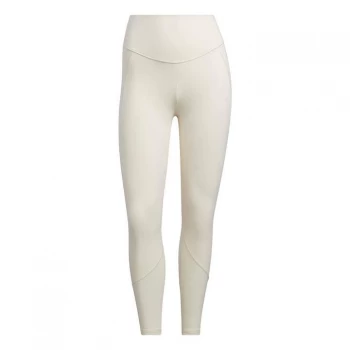 Image of adidas Yoga Power Mesh 7/8 Tights Womens - Wonder White