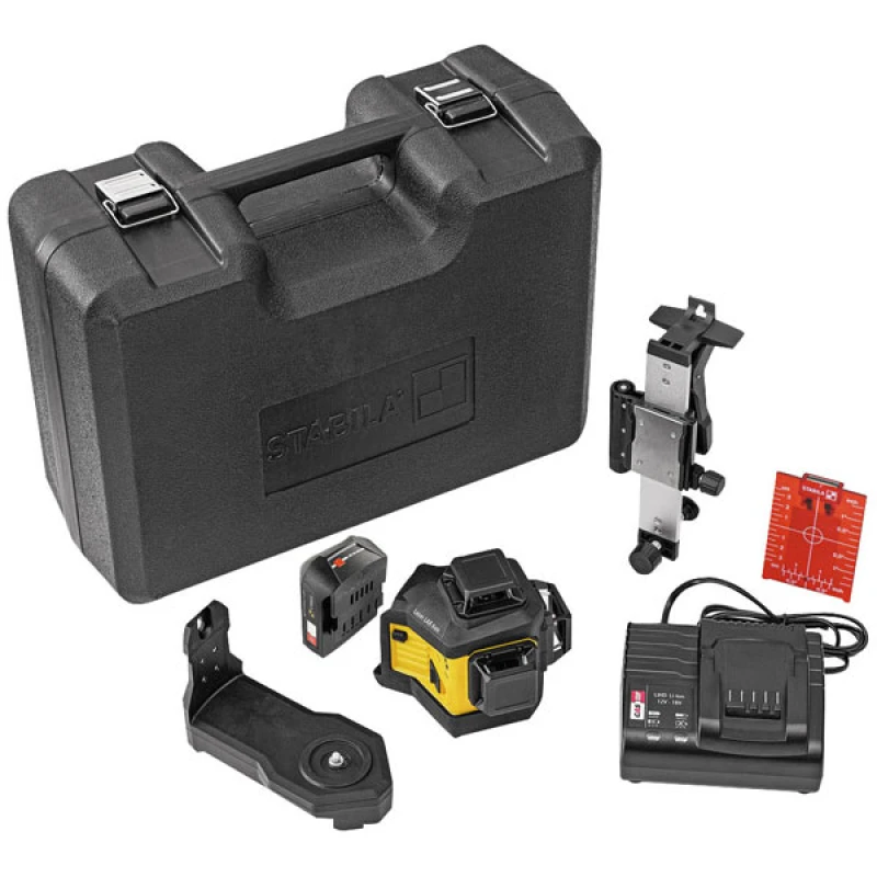 Image of Stabila 19792 LAX600 Multi-Line Laser Level 12V 2.0Ah Li-ion Battery STBLAX600K7 - Stabila 19792