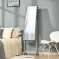 Image of HOMCOM Jewelry Cabinet Grey 365 x 1,515 mm