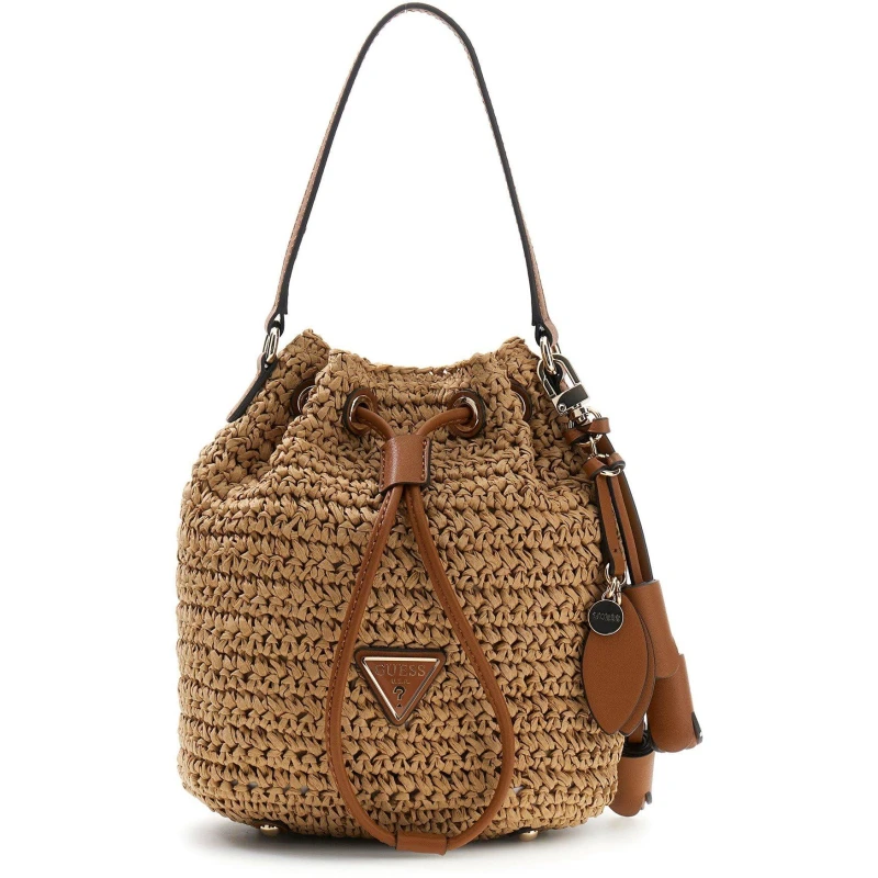 Image of Guess Ofelia Bucket Natural NTC female One Size