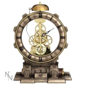 Image of Time Machine Steampunk Clock