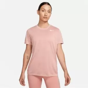 Image of Nike Dri-FIT Womens T Shirt - Pink