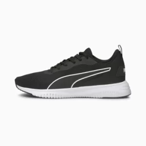 Image of Womens PUMA Flyer Flex Running Shoes, Black/White Size 9 Shoes