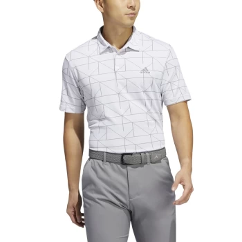 Image of adidas 2022 Jacquard Polo Shirt white - S