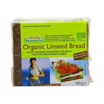 Image of Mestemacher Linseed Bread - Organic - 500g