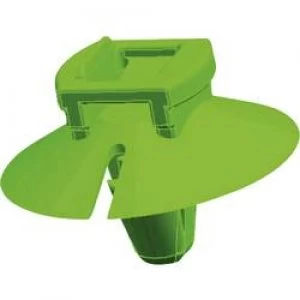 Image of Cable tie 200 mm Black Spring toggle and disc HellermannTyton