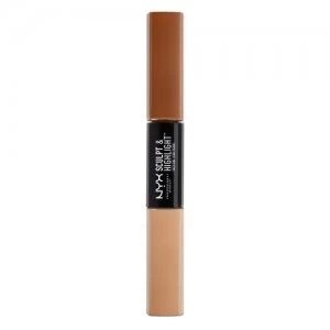 Image of NYX Professional Makeup Sculpt & Highlight Face Duo Caramel/Vanilla