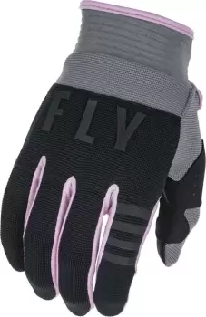 Image of Fly Racing F-16 Motocross Gloves, black-pink, Size S, black-pink, Size S