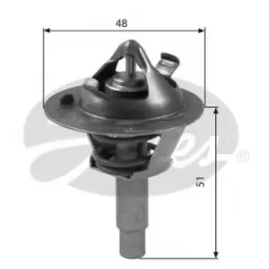 Image of Gates Thermostat coolant TH38490G1