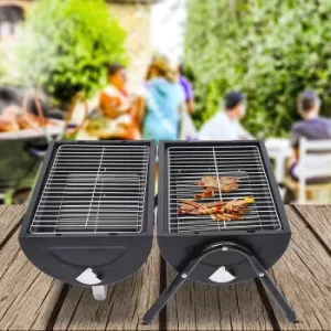 Image of Portable Charcoal BBQ Grill Homcom