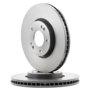 Image of BREMBO Brake disc 09.A532.11 Brake rotor,Brake discs HYUNDAI,KIA,ix35 (LM, EL, ELH),i40 CW (VF),TUCSON (JM),SONATA V (NF),i40 (VF),SONATA VII (LF)