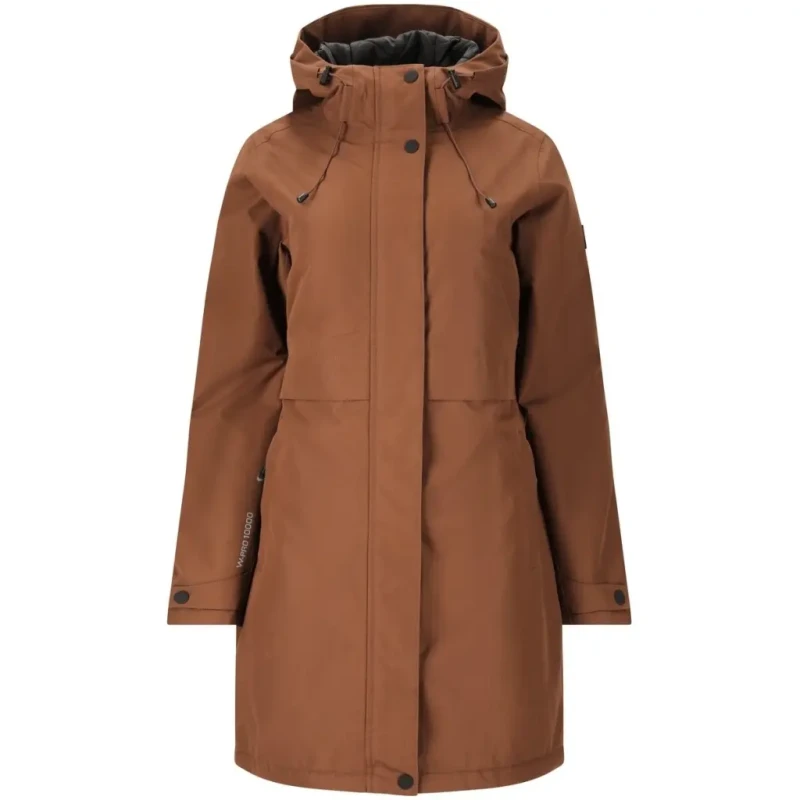 Image of Womens parka Whistler Mullie V2 10000 Orange Female 48