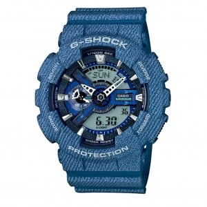 Image of Casio G-SHOCK Standard Analog-Digital Watch GA-110DC-2A - Blue