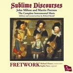 Image of Fretwork; Michael Chance, countertenor; Sophie Yates, virginals - Sublime Discourses: John Milton and Martin Peerson - The Complete Instrumental Music
