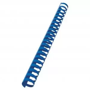 Image of GBC CombBind Binding Comb A4 25mm Blue 50