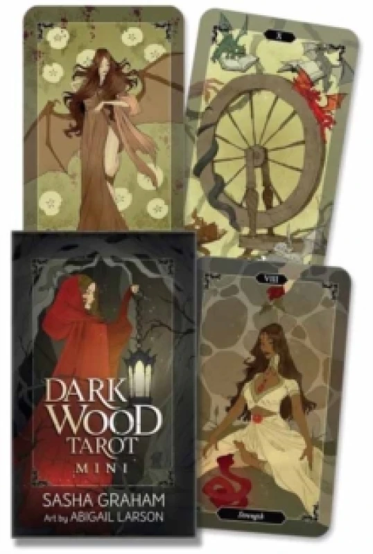 Image of Dark Wood Tarot Mini Deck. Cards. By Sasha Graham, Abigail Larson Books