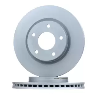 Image of ATE Brake disc NISSAN 24.0124-0247.1 402061KA3A,402061KA3B Brake rotor,Brake discs,Brake rotors