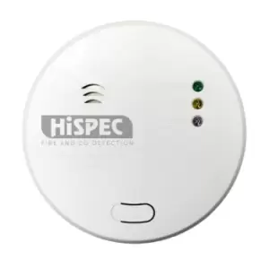 Image of Hispec HSSA/CO/FF Mains Round Carbon Monoxide Alarm - Fast Fix