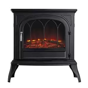 Image of Focal Point Leirvik Black Electric Stove Fpfbq589