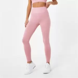 Image of USA Pro Peached High Tights Womens - Pink