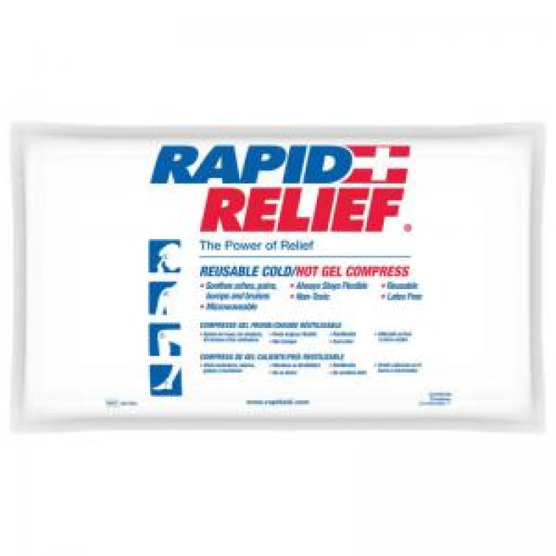 Image of Rapid Aid Deluxe Hot Cold Gel Compress C W Contour Gel 6X 5 6 X 5 CTSTRA401