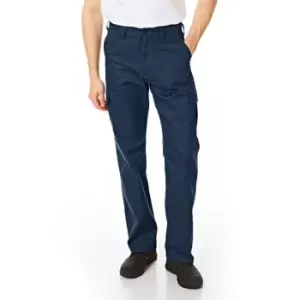 Image of Lee Cooper Workwear Cargo Trousers Mens - Blue