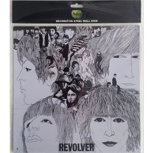 Image of The Beatles Revolver Steel Wall Sign