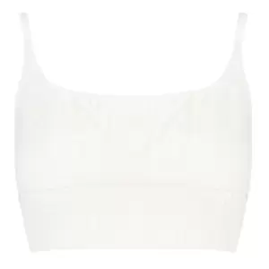 Image of SoulCal Linen Blend Bralette Womens - White