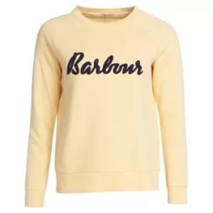 Image of Barbour Womens Otterburn Overlayer Yellow Haze 10