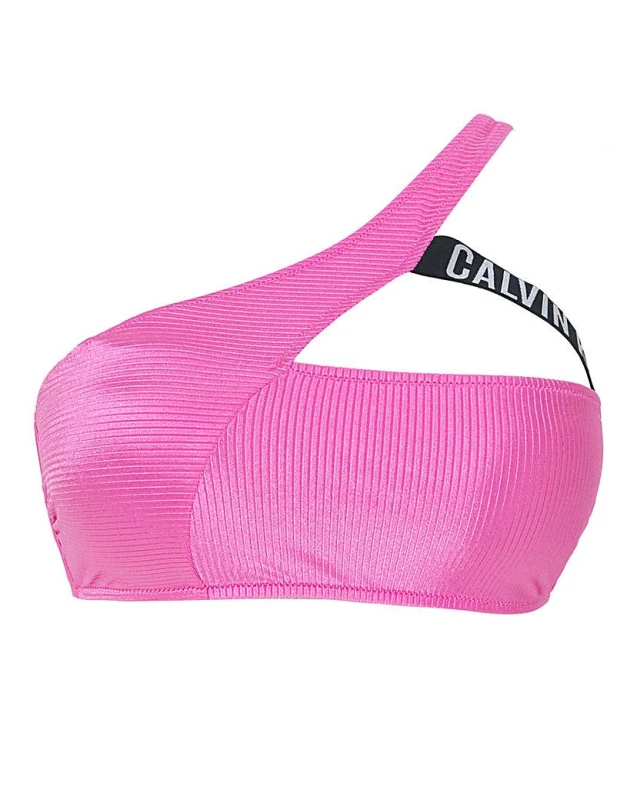 Image of Calvin Klein Intense Power Bikini Top Pink Female S QV84701