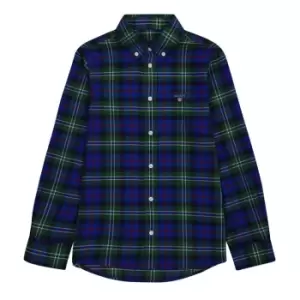 Image of Gant LS Check Shirt JB24 - Green