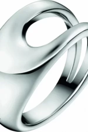 Image of Ladies Calvin Klein Stainless Steel Size L Shade Ring KJ3YMR000106