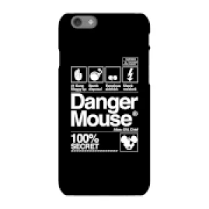 Image of Danger Mouse 100% Secret Phone Case for iPhone and Android - iPhone 6S - Snap Case - Gloss