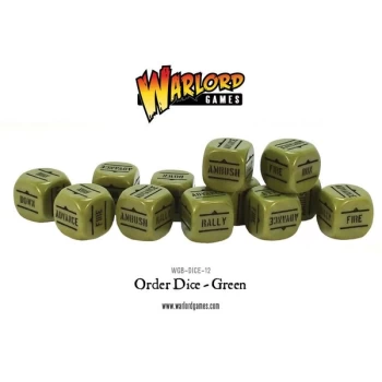 Image of BA Order Dice - Green