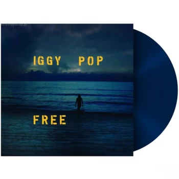 Image of Iggy Pop - Free Blue Gatefold Vinyl