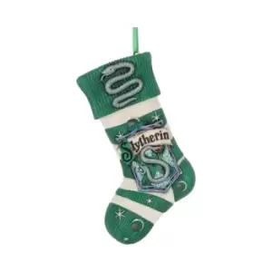 Image of Harry Potter Slytherin Stocking Hanging Ornament