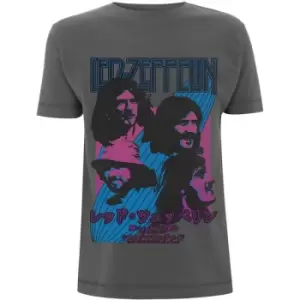 Image of Led Zeppelin - Japanese Blimp Unisex XX-Large T-Shirt - Grey