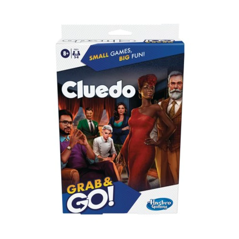 Image of Cluedo Hasbro Cluedo Grab and Go Portable Mystery Game 285 F8251 285 F8251