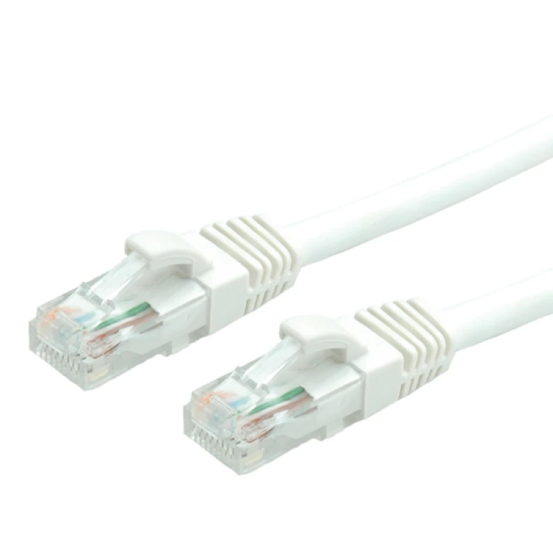 Image of VALUE UTP Cable Cat.6. halogen-free. white. 0.5 m