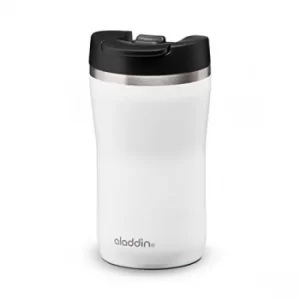 Image of Aladdin Cafe Thermavac Leak-Lock Stainless Steel Mug 0.25L Snowflake White