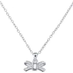 Image of Ted Baker Sabena Crystal Sparkle Bow Tiny Pendant