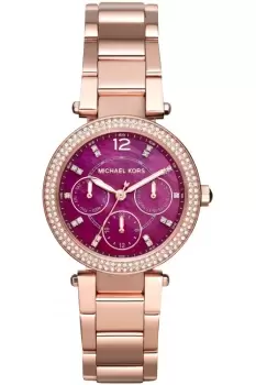 Image of Ladies Michael Kors Autumn Lux Watch MK6403